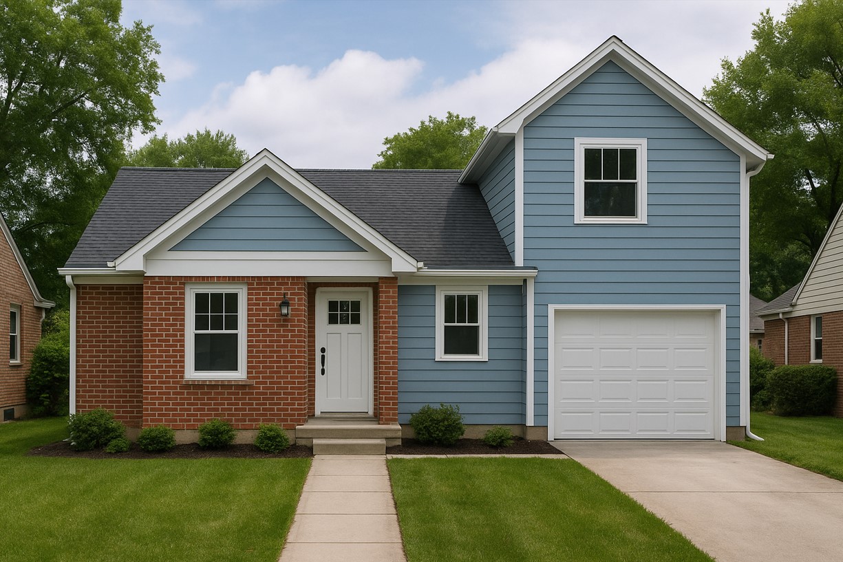 Agrandir sa maison : une solution personnalisée et rentable Maison unifamiliale avec extension bien intégrée à la structure originale